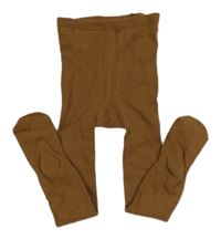 Hnědé punčocháče C&A