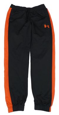 Černo-červené thermo tepláky UNDER ARMOUR