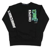 Černá mikina s Minecraft PRIMARK