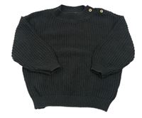 Antracitový svetr H&M