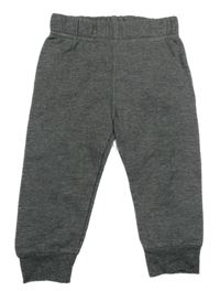 Tmavošedé melírované tepláky Chick Pea