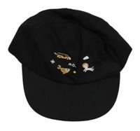 Černá kšiltovka s obrázky