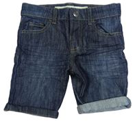 Tmavomodré riflové kraťasy Denim Co.