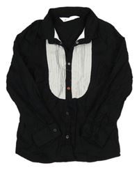 Černo-bílá košile H&M
