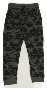 Šedo-černé army tepláky George