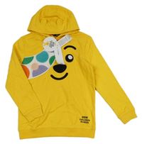 Nové - žlutá mikina s Pudsey a kapucí George