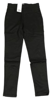 Nové - černé potažené džegíny F&F