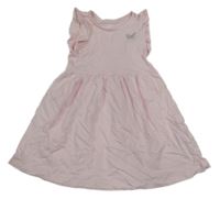Světlerůžové šaty s motýlkem H&M
