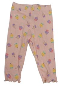 Růžové legíny s muffiny LC Waikiki