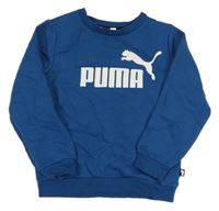 Tmavomodrá mikina s logem Puma