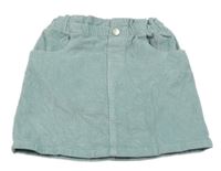 Světlemodrá manšestrová sukně George