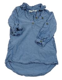 Světlemodré lehké riflové šaty H&M