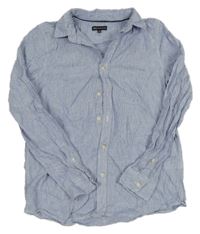 Modro-bílá pruhovaná košile C&A