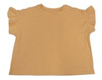 Oranžové tričko s volánky George