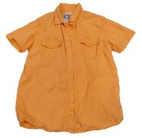 Oranžová plátěná košile LC Waikiki