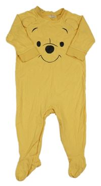 Hořčicový overal - Medvídek Pú H&M