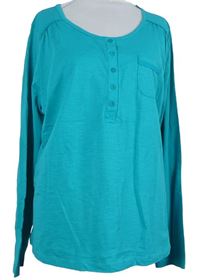 Dámské tyrkysové triko M&Co