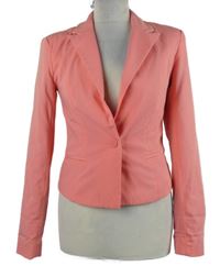 Dámské růžové crop sako Only 