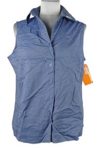 Nové - Dámská modrá halenka Etam 