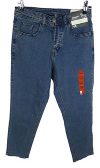 Nové - Pánské modré straight rifle Primark vel. 30/30