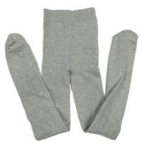 Světlešedé punčocháče H&M