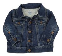 Modrá riflová jarní bunda GAP