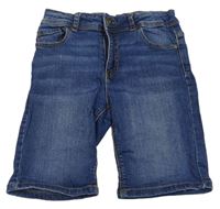 Modré riflové skinny kraťasy Denim Co.