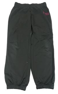 Tmavošedé sportovní tepláky Nike