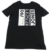 Černé tričko Jack & Jones