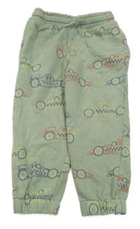 Světlekhaki tepláky s formulemi M&S