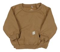 Hnědá mikina s kapsou M&S