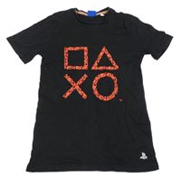 Černé tričko - PlayStation