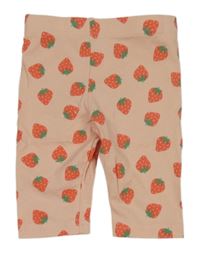 Světlerůžové capri legíny s jahůdkami PRIMARK