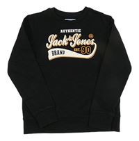 Černá mikina s logem Jack & Jones
