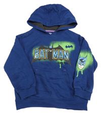 Tmavomodrá mikina s Batmanem a kapucí M&S