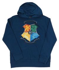 Petrolejová mikina Harry Potter s kapucí 