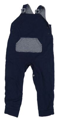 Tmavomodré teplákové lacláče s kapsou George 