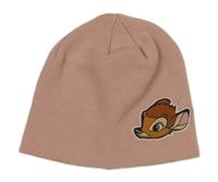 Světlerůžová čepice s Bambim Disney 