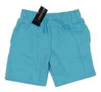 Nové - Tyrkysové teplákové kraťasy Dunnes