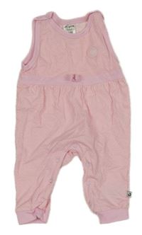 Světlerůžový overal s puntíky Jacky