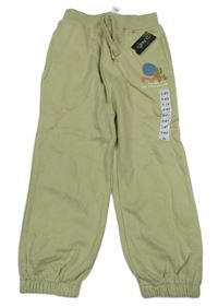 Nové - Khaki tepláky s kaktusy Dunnes