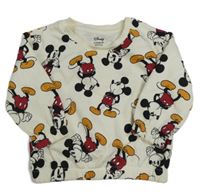 Smetanová mikina s Mickey PRIMARK