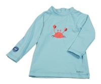 Světlemodré UV triko s krabem NABAIJI