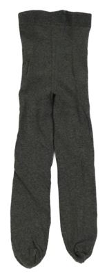 Tmavošedé melírované punčocháče H&M