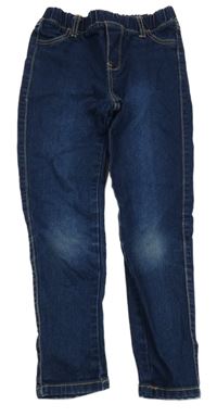 Tmavomodré riflové džegíny in extenso