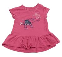 Tmavorůžové šaty se sloníkem STACCATO