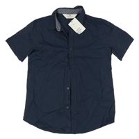Nové - tmavomodrá košile H&M