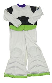 Kostým - Bílo-zelený overal s Buzzem Rakeťákem zn. Disney