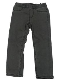 Tmavošedé teplákové džegíny H&M