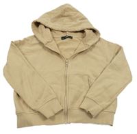 Písková propínací mikina s kapucí C&A